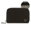 Takeokikuchi 730612 Men's Coin Purse, Round Zipper, Genuine Leather, Coin