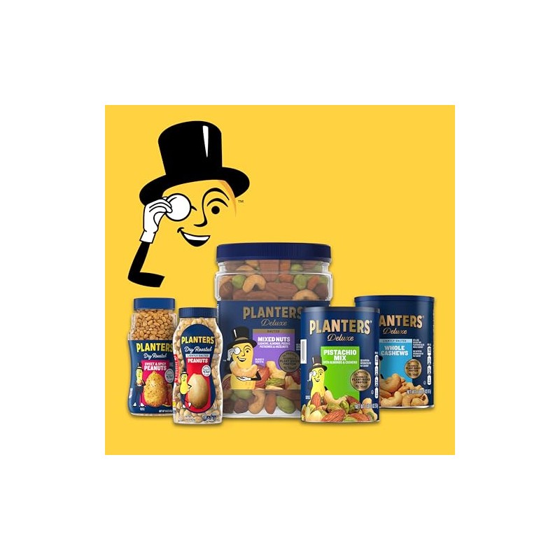 PLANTERS Heat Peanuts, Spicy Snacks, Hot Peanuts, 2.25 oz, 15-Pack,