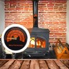 Ailgely Heat Powered Wood Stove Fan 4 Blades,Fireplace Fans Non