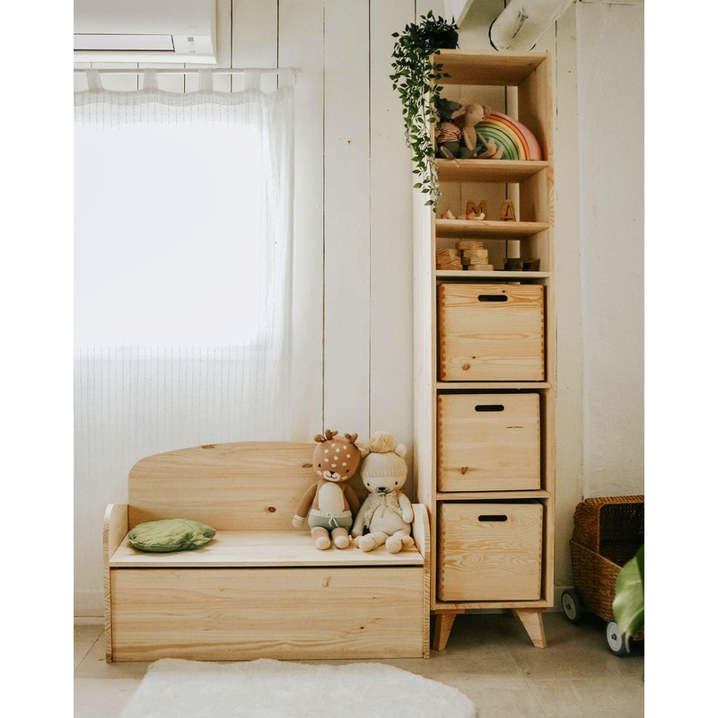 Juego de 2 patas dynamic de pino macizo