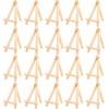 Mini Wooden Easel, 20 Pieces Small Wooden Easel, Mini Stand