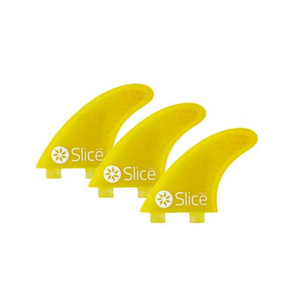 Slice Fins S5 Ultra Light Hex Core FCS Compatible Tri