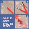 BambooMN Penblade Portable Pen-Style Pocket Seam Ripper Travel Scissors -