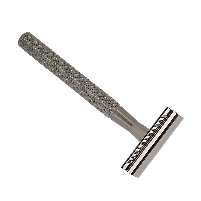 Manual Pocket Beard Trimmer Metal Vintage Double Sided Manual Facial