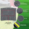 HOMEE RV Step Covers 4 Packs with Reflective Strips,Camper Step