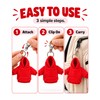 Mini Hoodie Stress Ball Keychain – Cute Detachable Sweatshirt Key