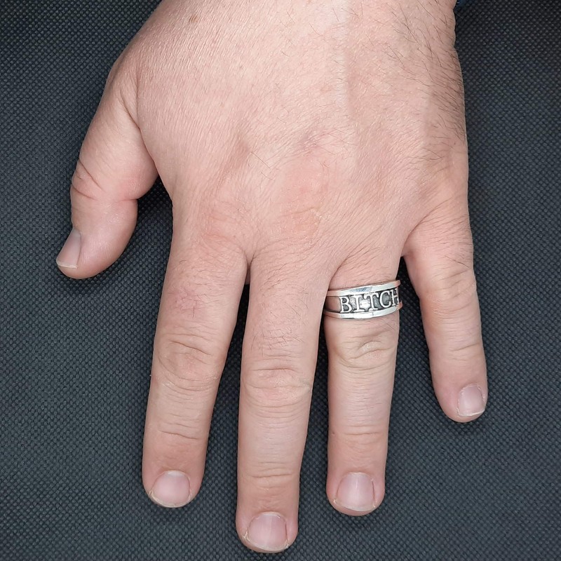 Genuine Sterling Silver Ring Band Solid Hallmarked 925