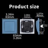 On/Off Switch, 1-Gang Blue Wall Switch, Mechanical Wall Switch 86
