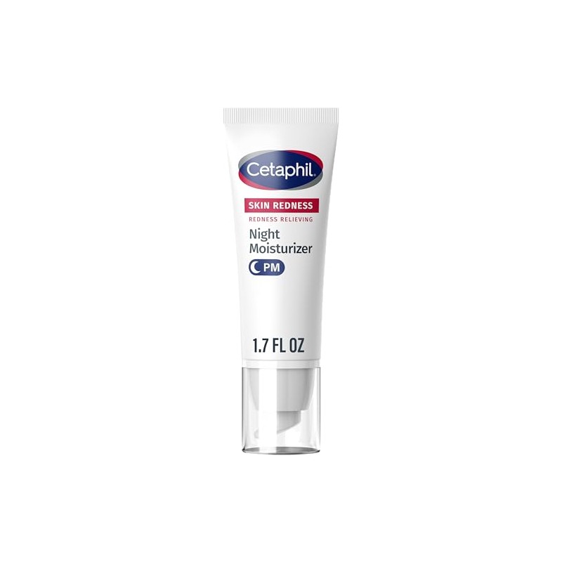 Cetaphil Redness Relieving Night Moisturizer, 1.7 Ounce