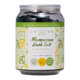 Moroccan Bath Salt Bottle Can Lemon Verbena (8.8 oz (250 g)