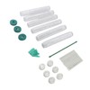 6PCS Plastic Moss Poles for Monstera Small Medium Climbing Plants