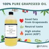 Zatural Grape Seed Oil-Cold Pressed, Virgin, Undiluted, 100% Pure Grape
