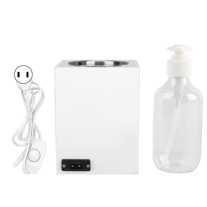 Massage Oil Heater Single Bottle Adjustable Aluminum Alloy Inner Liner