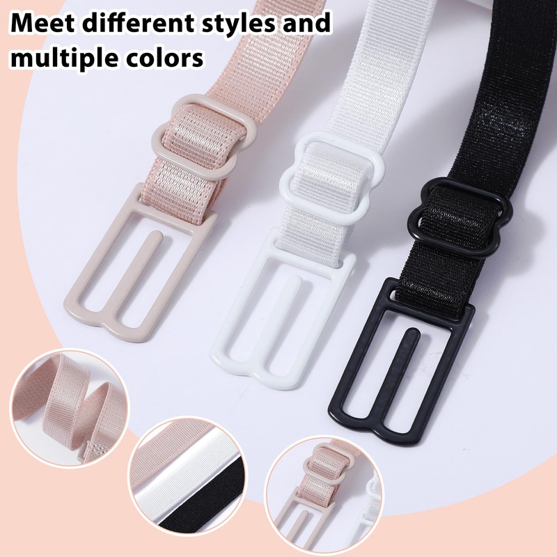 Bra Strap Clips Bra 12 Pcs Bra Strap Holder Adjustable