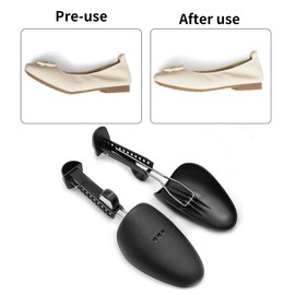 Ulawellor Portable Practical Plastic Shoe Stretcher, Adjustable Shoe Stretcher, Shoe Stretcher with Instep Boot Holder, black