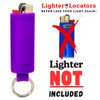 Lighter Holder for J6 BIC Lighters. Silicone case has a