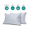 MistyMorning Pillow Cases 2 Pack Soft & Premium Quality Bedding