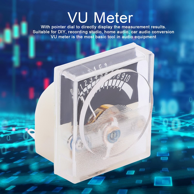VU Level Meter High Accuracy DB Volume Amplifier Tester for