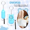 Security Buzzer, Security Alarm, 130 dB, With LED Light, Portable,