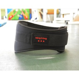 king2ring PK770 Weight Lifting Belt, Muscle Training, Power Belt, Lifting Belt, SML, 4 Sizes, Black, M