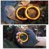 TRIWONDER Rappel Ring 25kN Lock Climbing O-Ring Hitch Ring Hammock