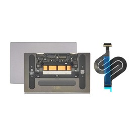 ICTION Replacement Trackpad with Cable for MacBook 12 inch Grey