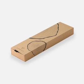 Carbholts WAME0621 Men's Watch Amelie Oak Navy Wooden German Design Waterproof Genuine Imported Product