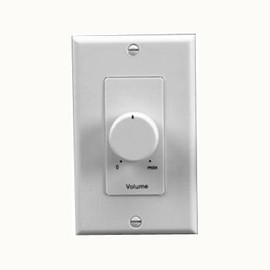 Lowell 100LVC-DW Attenuator-100W, 70V/25V, 1-gang Decora, White.