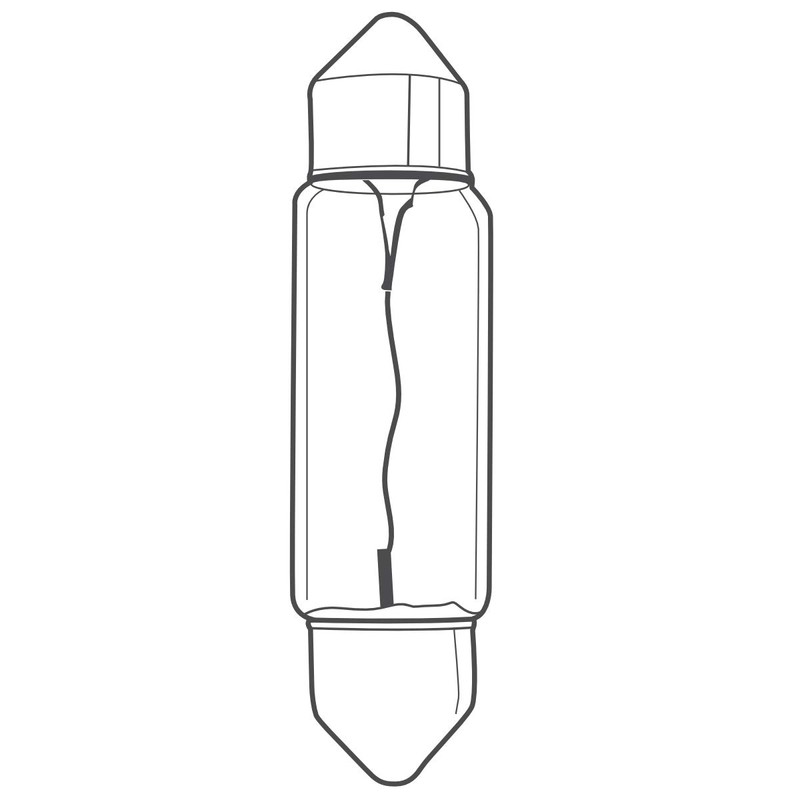 BREHMA Festoon 12 V 10 W SV8.5 35 mm 35
