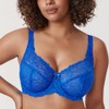 DELIMIRA Women's Plus Size Minimizer Bras Full Coverage Lace Unlined