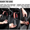 Car Anti-Theft Rod for Steering Wheel - Steering Wheel Block