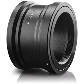 Opteka (T2) T-Mount Adapter Compatible with Canon EF-M Mount EOS-M Mirrorless Cameras: M50 Mark II, M6 Mark II, M200, M50, M100, M5, M6, M10, M3, M2, M…