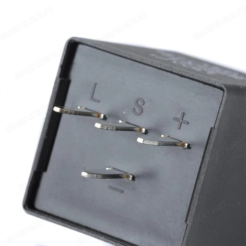 SHENKENUO 4-Pin EP29N LED Flasher Relay Fix Hyper Flash Turn