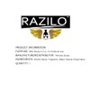 RAZILO Bay Rum After Shave Splash Liquid for Men; 3.4oz