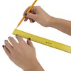 Westcott ‎16264 Magnetic Flexible Rulers, 12 Inch, Yellow (3 Pack)