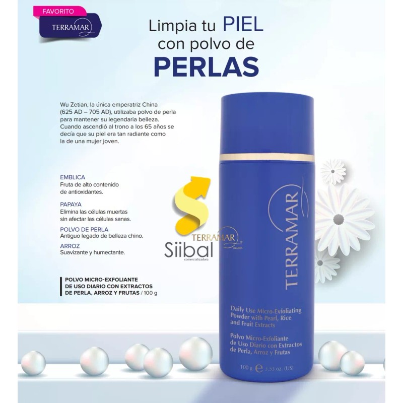 Terramar Set Exfoliante Y Agua Micelar Terramar Extractos Naturales