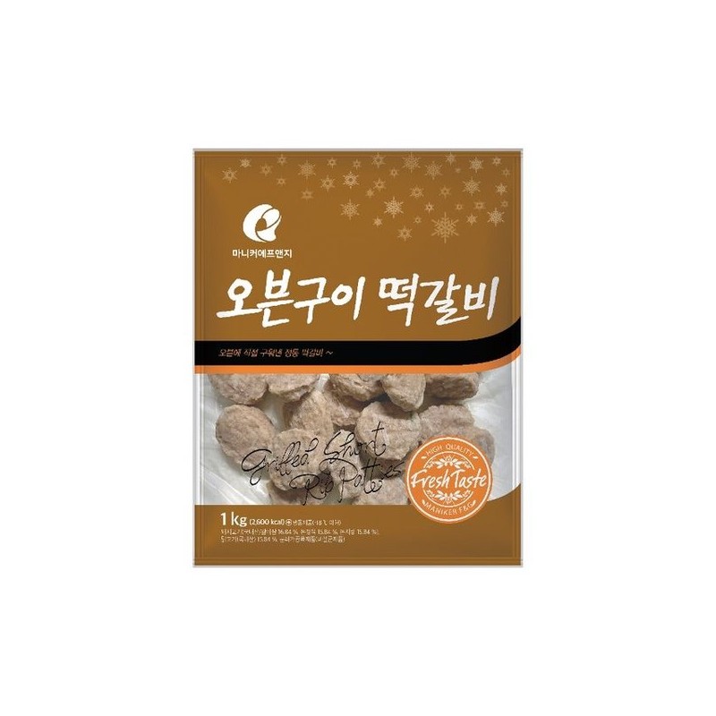 마니커에프앤지 치킨너겟골드 1kg 외 3종 Maniker F&G Chicken Nugget Gold