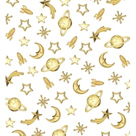 PENTA ANGEL Cosmos Themed Resin Fillers Charms Beads 42Pcs Star Moon Planet Filling Accessories for Epoxy Resin Craft Jewelry Making