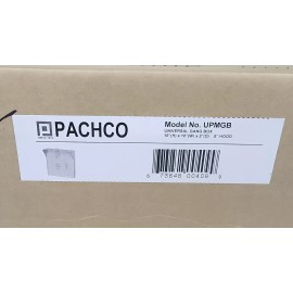 Pachco Model No. UPMGB Universal Gang Box 10"(H) x 10" (W) x 2" (D) 5" Hood