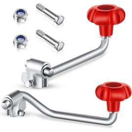 HXIIY 2 Juegos de manijas de Gato de Remolque Universal, Que Pueden reemplazar Las manijas de Gato, adecuados para la mayoría de los remolques, con Juntas de Perno y Tuerca