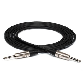 Hosa HXS-001.5 REAN XLR3F a 1/4 pulgadas TRS Pro cable de interconexión equilibrado, 1.5 pies, HSS-005 1.5 m, 5 ft