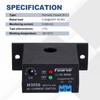 sourcing map 2pcs Miniature Current Switch 0-30A Normally Closed AC