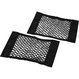 Red de Carga de Malla Universal para Almacenamiento de Coche, Organizador de Pegatinas de Pared, Bolsa, Bolsa, Red de Malla de Almacenamiento para Maletero de Coche, 2pcs (Cargo Net)