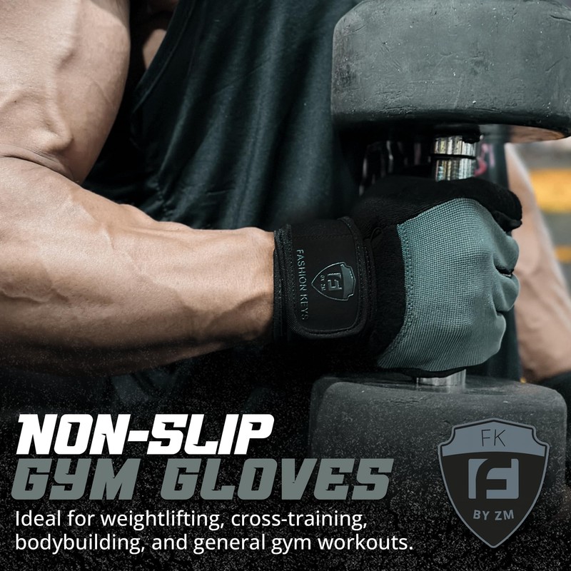 FK by ZM Gym Workout Gloves for Men & Women