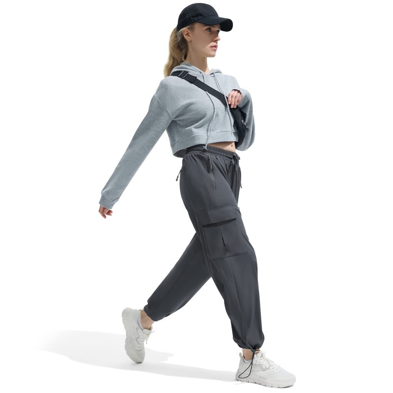 FARUNGS Quick Dry Cargo Pants Lightweight Tactical Hiking Pants with