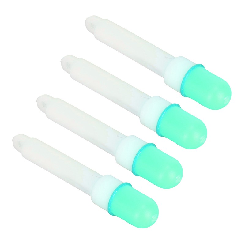 4PCS Fishing Glow Sticks High Visibility Night Fishing Float Tail