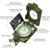 zalati Compasses High Accuracy Multifunctional Tool Military Compass Navigation for