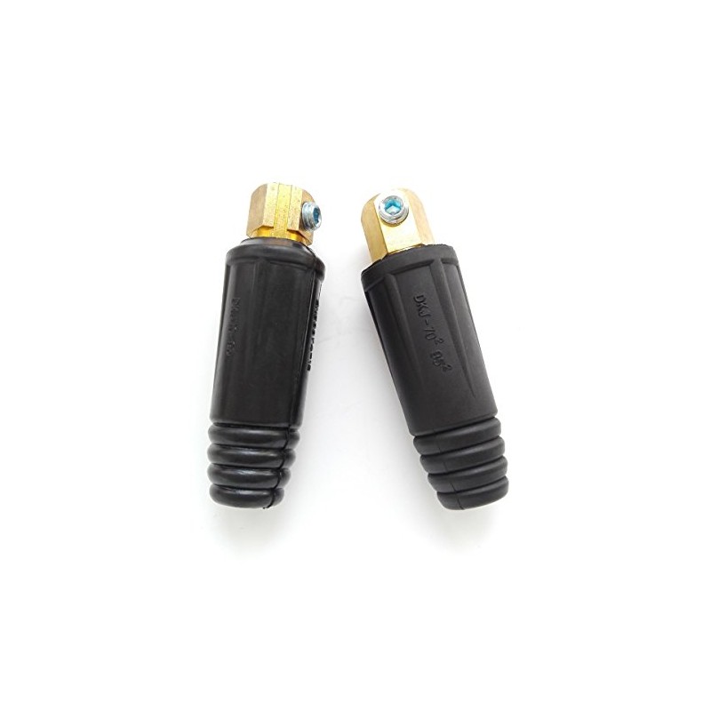 B.W.P 400Amp-500Amp 70-95 Welding Cable Connector Male Plug and Female