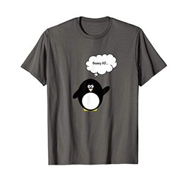 Funny Penguin Sassy AF Cute Penguin T-Shirt