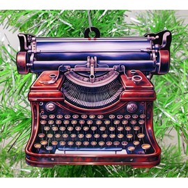 Typewriter Ornament